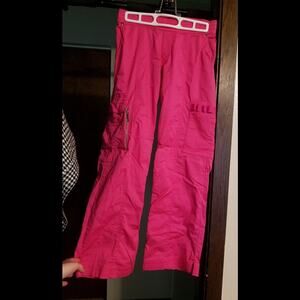 NWOT BeyondScrubs Petite Pink Scrub Pants